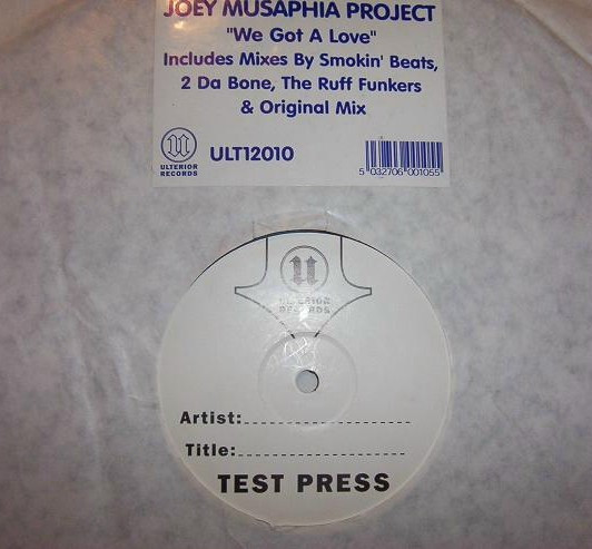 Joey Musaphia - We Got A Love | Ulterior Records (ULT 12010) - main Joey Musaphia - We Got A Love | Ulterior Records (ULT 12010) - main