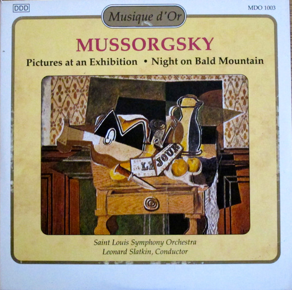 Modest Mussorgsky - Pictures At An Exposition, Night On Bald Mountain | Musique d'Or (MDO 1003) Modest Mussorgsky - Pictures At An Exposition, Night On Bald Mountain | Musique d'Or (MDO 1003)