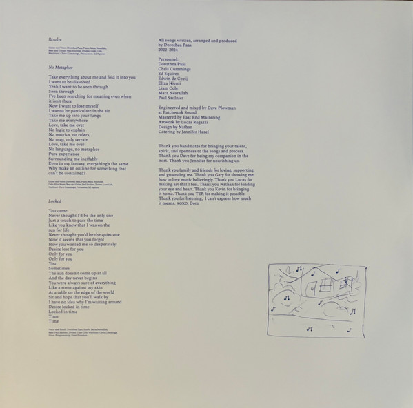 Dorothea Paas - Think Of Mist | Telephone Explosion Records (TER120) - 2