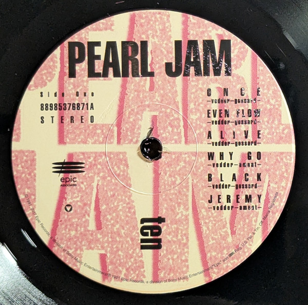Pearl Jam - Ten | Epic Associated (88985376871) - 3 Pearl Jam - Ten | Epic Associated (88985376871) - 3