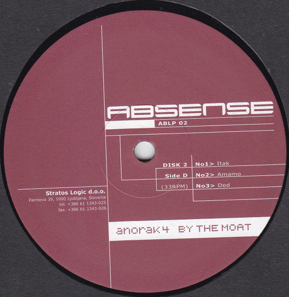 Anorak - Anorak 4 - By The Moat | ABsense (ABLP02) - 4 Anorak - Anorak 4 - By The Moat | ABsense (ABLP02) - 4