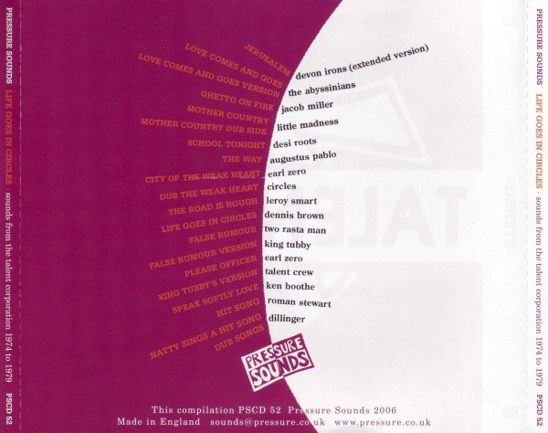 Life Goes In Circles - Sounds From The Talent Corporation 1974 To 1979