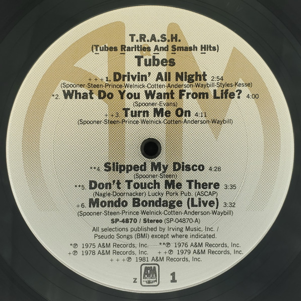 T.R.A.S.H. (Tubes Rarities And Smash Hits)