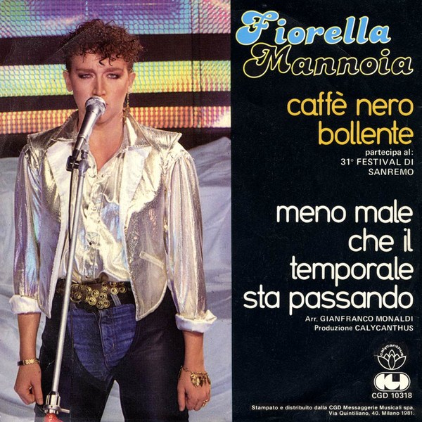 Fiorella Mannoia - Caffè Nero Bollente | CGD (CGD 10318) - 2 Fiorella Mannoia - Caffè Nero Bollente | CGD (CGD 10318) - 2