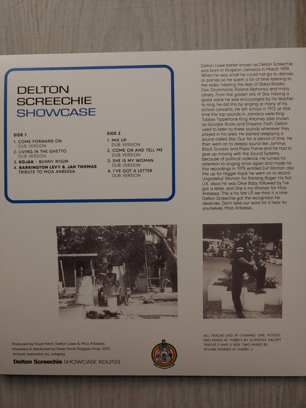 Delton Screechie - Living In The Ghetto Showcase | Papa Kojak (KDLP03)