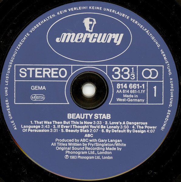 ABC - Beauty Stab | Mercury (814 661-1) - 3 ABC - Beauty Stab | Mercury (814 661-1) - 3