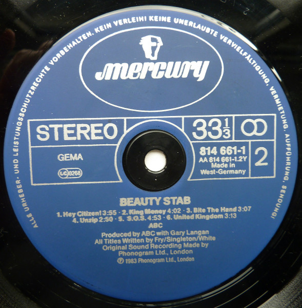 ABC - Beauty Stab | Mercury (814 661-1) - 4 ABC - Beauty Stab | Mercury (814 661-1) - 4