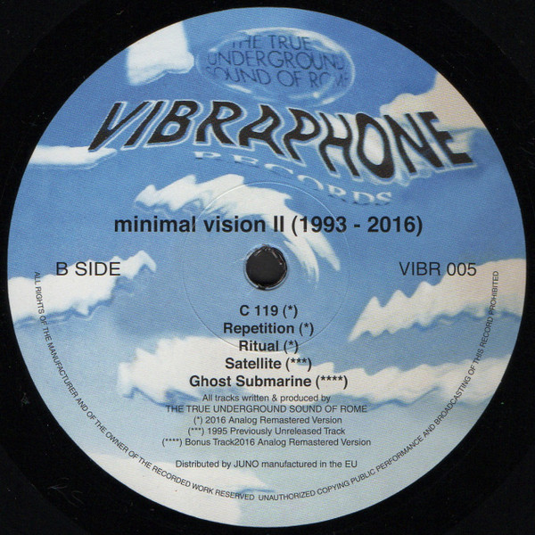 Minimal Vision - Minimal Vision II (1993-2016) | Vibraphone Records (VIBR 005) - 3