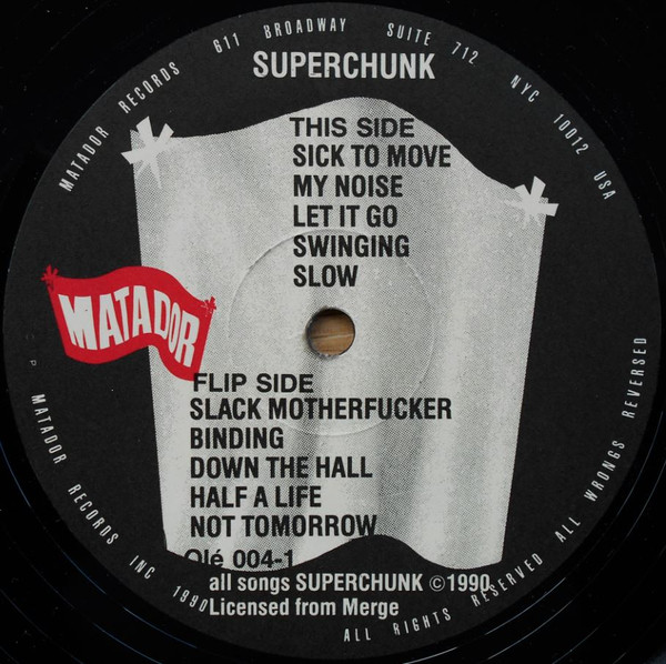 Superchunk - Superchunk | Matador (OLE 004-1) - 3 Superchunk - Superchunk | Matador (OLE 004-1) - 3
