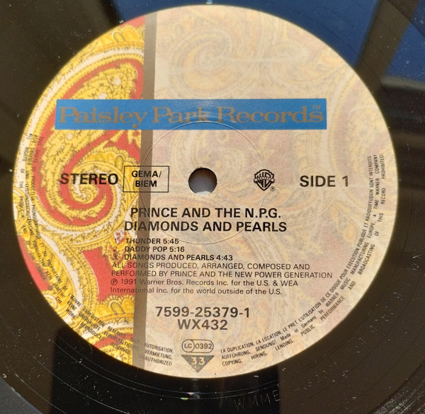 Prince & The New Power Generation - Diamonds And Pearls | Paisley Park (7599-25379-1) - 4 Prince & The New Power Generation - Diamonds And Pearls | Paisley Park (7599-25379-1) - 4