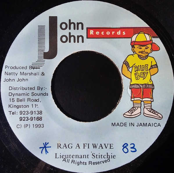 Lieutenant Stitchie - Rag A Fi Wave | John John Records (none) - main