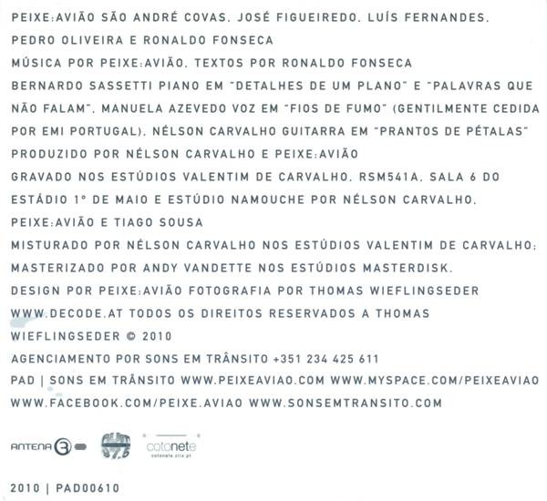 Peixe:Avião - Madrugada | PAD (PAD00610) - 3