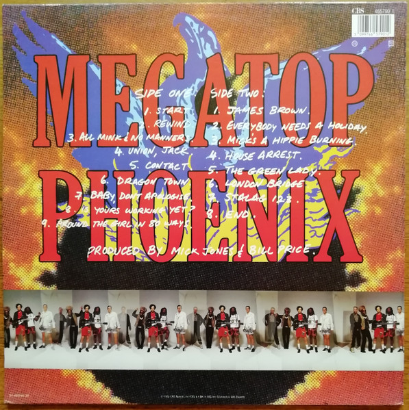 Big Audio Dynamite - Megatop Phoenix | CBS (465790 1) - 2