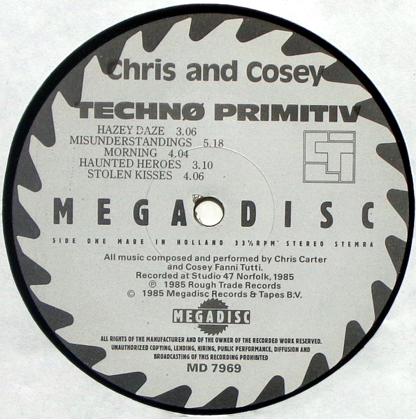 Chris & Cosey - Technø Primitiv | Megadisc (MD 7969) - 3 Chris & Cosey - Technø Primitiv | Megadisc (MD 7969) - 3