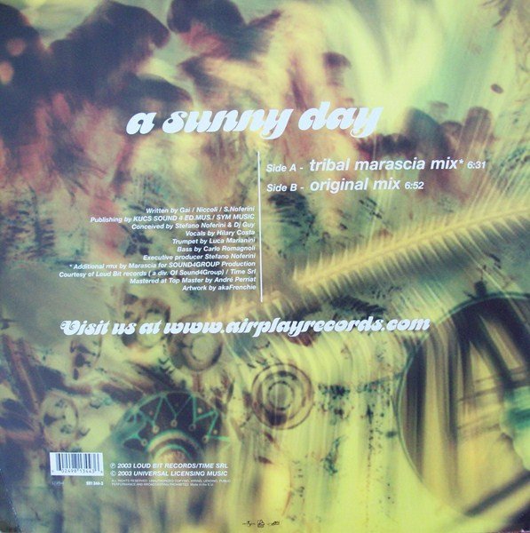 Stefano Noferini & DJ Guy Featuring Hilary Costa - A Sunny Day | On Records (981 344-3) - 3 Stefano Noferini & DJ Guy Featuring Hilary Costa - A Sunny Day | On Records (981 344-3) - 3