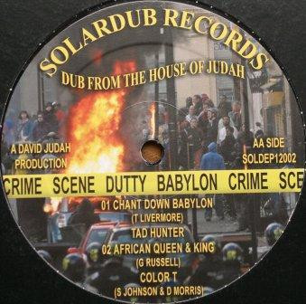Isiah Mentor / Tad Hunter - I Blame You (Dutty Babylon) / Chant Down Babylon | Solardub Records (SOLDEP12002) - 2 Isiah Mentor / Tad Hunter - I Blame You (Dutty Babylon) / Chant Down Babylon | Solardub Records (SOLDEP12002) - 2