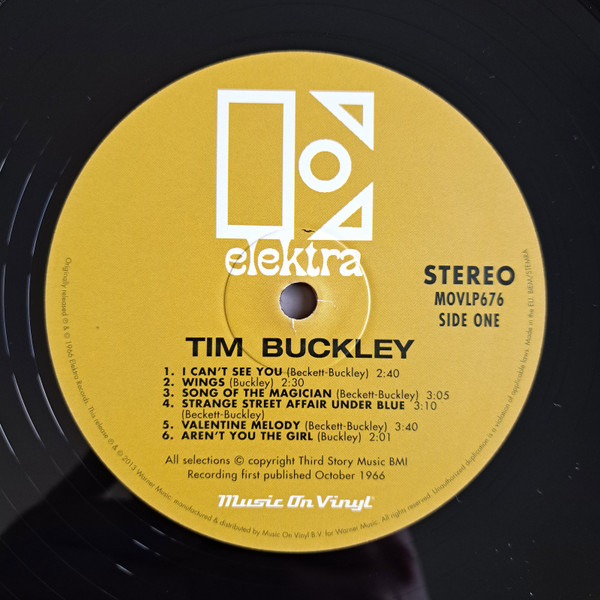 Tim Buckley - Tim Buckley | Elektra (MOVLP676) - 3