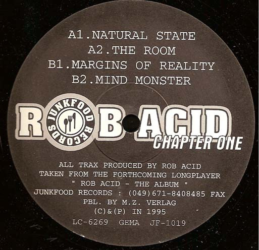 Rob Acid - Chapter One | Junkfood Records (JF-1019)