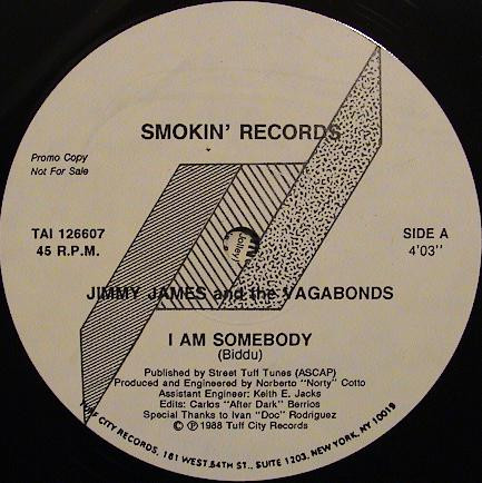 Jimmy James & The Vagabonds - I Am Somebody / You Don't Stand A Chance (If You Can't Dance) | Smokin' (TAI 126607) - main