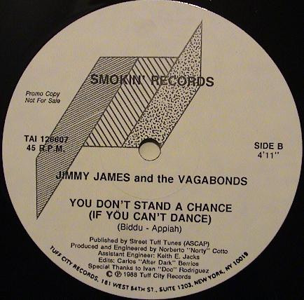 Jimmy James & The Vagabonds - I Am Somebody / You Don't Stand A Chance (If You Can't Dance) | Smokin' (TAI 126607) - 2
