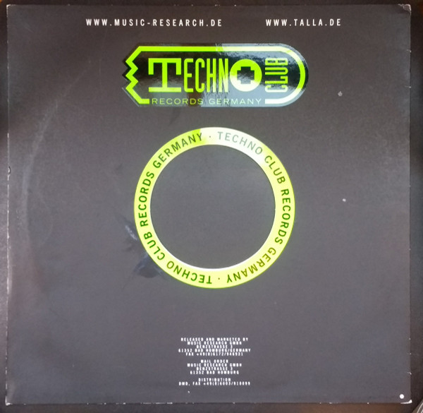DJ Allan McLoud Feat. Fraser - Silent Running | Technoclub Records (TECHNO 017-12) - 4