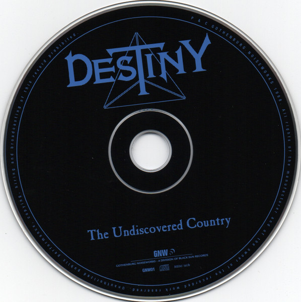 Destiny - The Undiscovered Country CD | Gothenburg Noiseworks (GNW 01) - 3 Destiny - The Undiscovered Country CD | Gothenburg Noiseworks (GNW 01) - 3