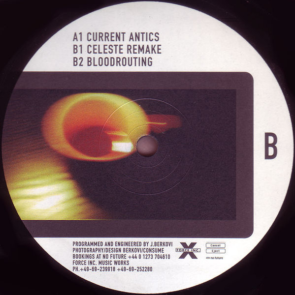 Justin Berkovi - Bloodrouting E.P. | Force Inc. Music Works (FIM 134) - 2