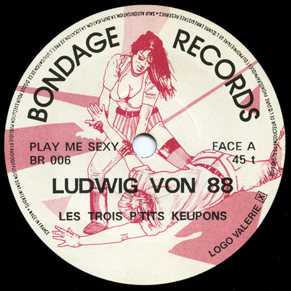 Ludwig Von 88 - Les Trois P'tits Keupons | Bondage Records (BR 006) - 3