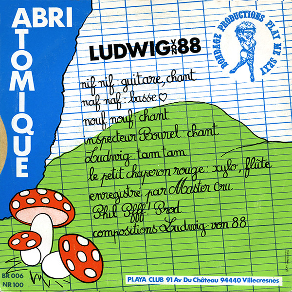 Ludwig Von 88 - Les Trois P'tits Keupons | Bondage Records (BR 006) - 2