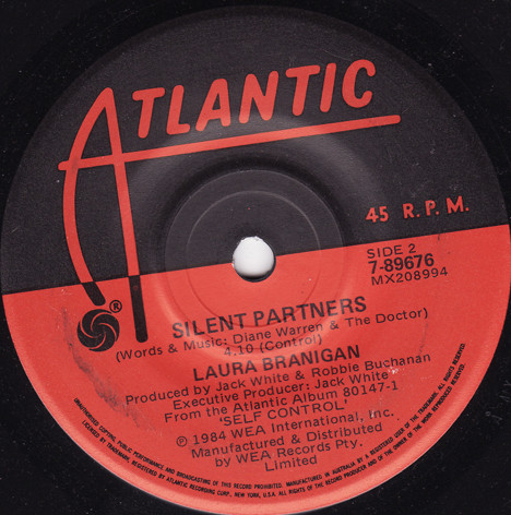 Laura Branigan - Self Control | Atlantic (7-89676) - 4
