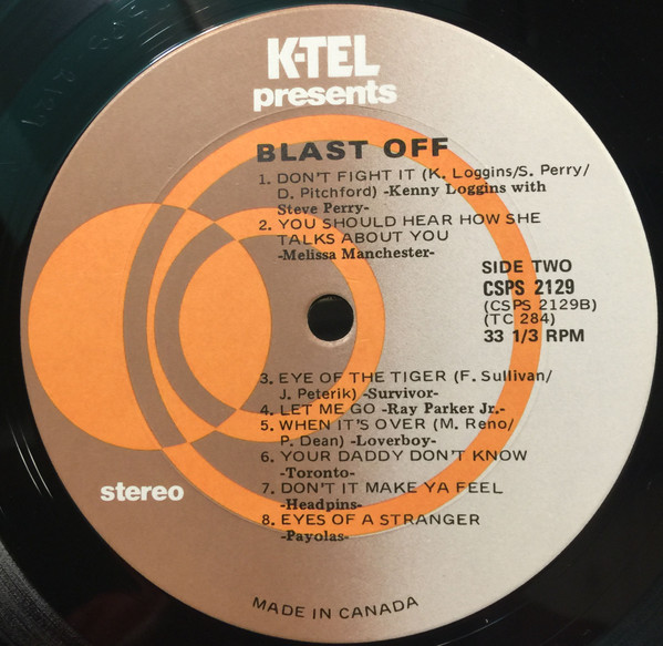 Various - Blast Off [Vinyl] | K-Tel (TC 284) - 4