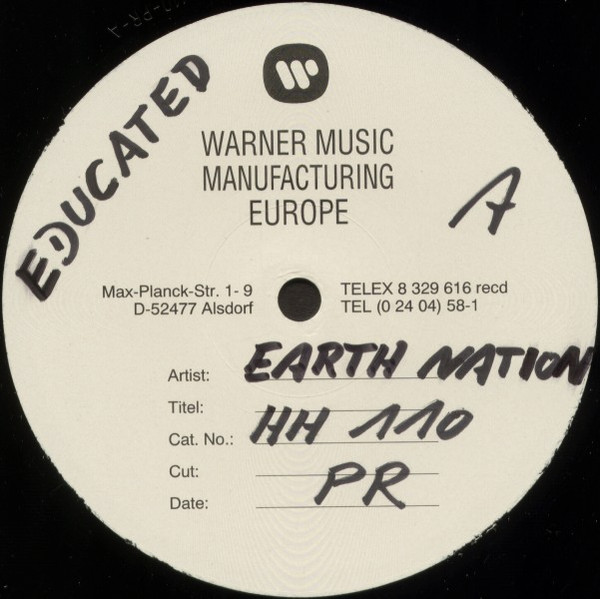 Earth Nation - Educated | Harthouse (HH 110 PR) - main Earth Nation - Educated | Harthouse (HH 110 PR) - main