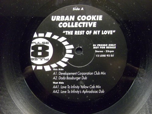 Urban Cookie Collective - Rest Of My Love | Pulse-8 Records (12 LOSE 93 DJ)