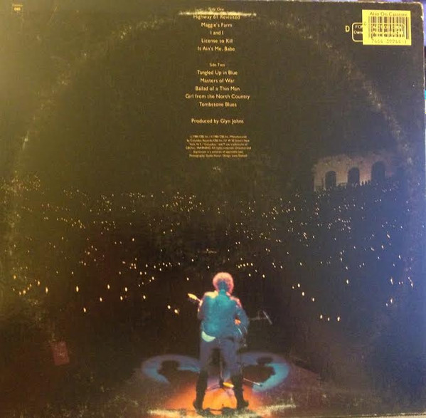 Bob Dylan - Real Live | Columbia (FC 39944) - 2