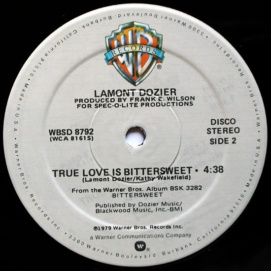 Lamont Dozier - Boogie Business | Warner Bros. Records (WBSD 8792) - 3