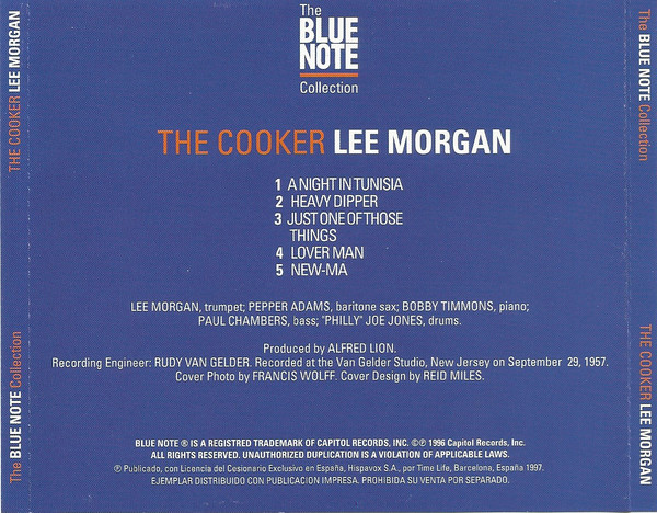 Lee Morgan - The Cooker | Blue Note (TOCJ-1578) - 2