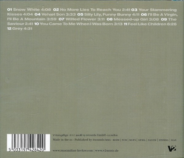 Maximilian Hecker - I'll Be A Virgin, I'll Be A Mountain | V2 (VVR1042842) - 2 Maximilian Hecker - I'll Be A Virgin, I'll Be A Mountain | V2 (VVR1042842) - 2
