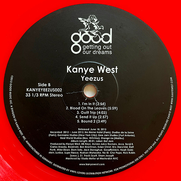 Kanye West - Yeezus | Getting Out Our Dreams (KANYEYEEZUS002) - 3