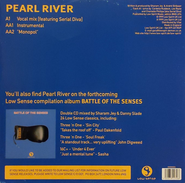 Three 'N One Presents Johnny Shaker - Pearl River | Low Sense (12SENSE24) - 2
