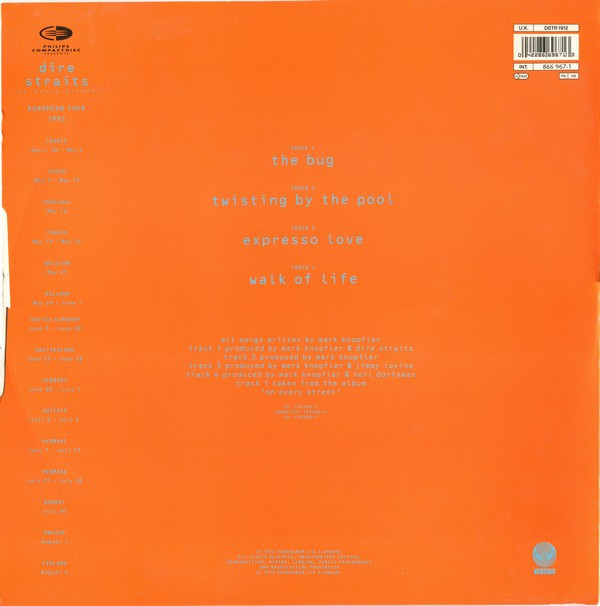 Dire Straits - The Bug | Vertigo (DSTR 1912)