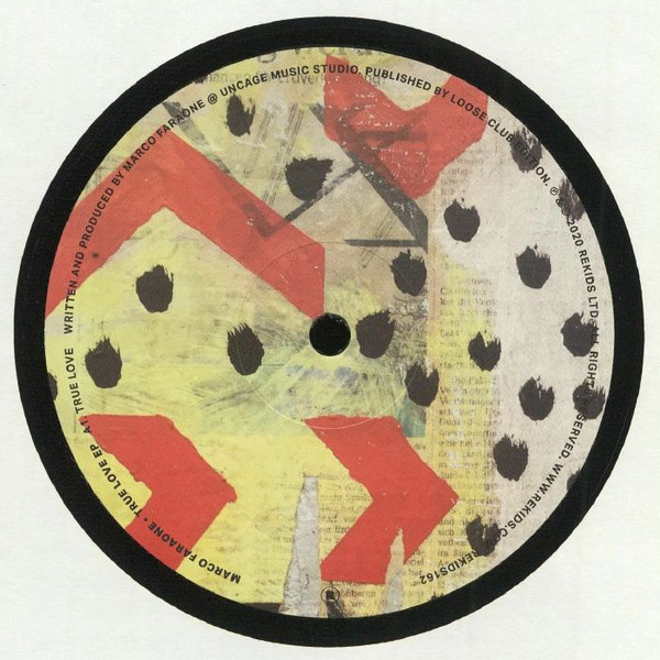 Marco Faraone - True Love EP | REKIDS (REKIDS162) - main