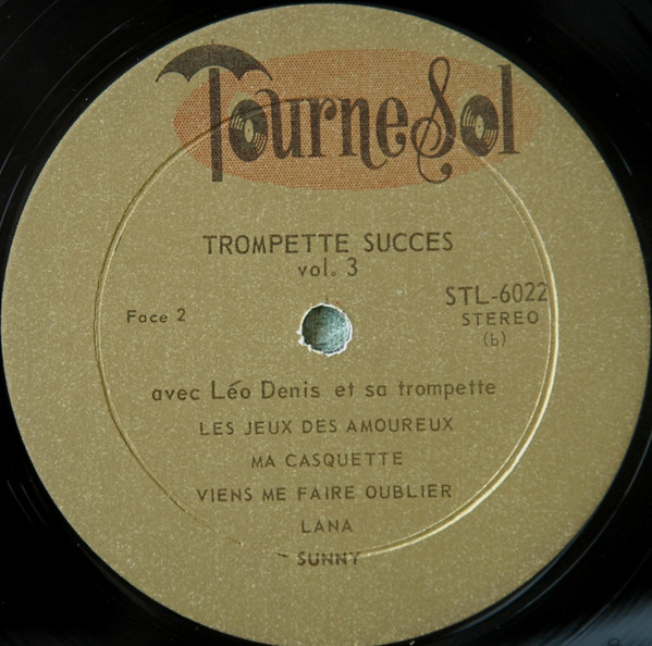 Léo Denis - Trompette Succès, Vol.3 | Tournesol (STL-6022) - 4