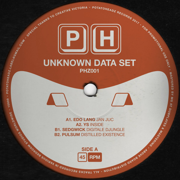 Various - Unknown Data Set | Potatoheadz (PHZ001) - 2
