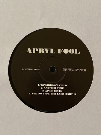 Apryl Fool - Apryl Fool | Survival Research (SVVRCH008) - 3