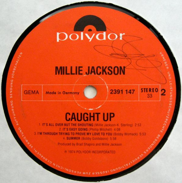 Millie Jackson - Caught Up | Polydor (2391 147) - 4