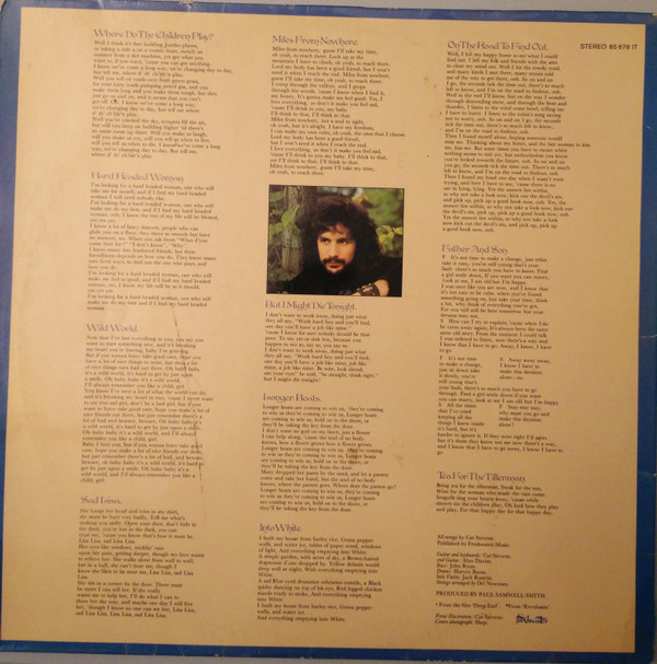 Cat Stevens - Tea For The Tillerman | Island Records (85 678 IT) - 2