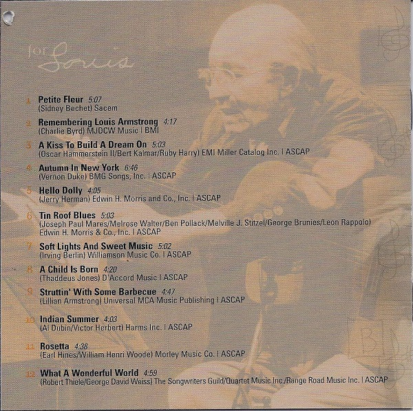 Charlie Byrd - For Louis | Concord Jazz (CCD-4879-2) - 4