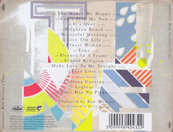 Rod Stewart - Time | Capitol Records (05099998404322) - 3