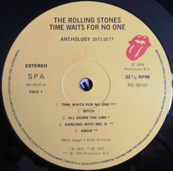 The Rolling Stones - Time Waits For No One (Anthology 1971-1977) | Rolling Stones Records (RS 59107) - 3
