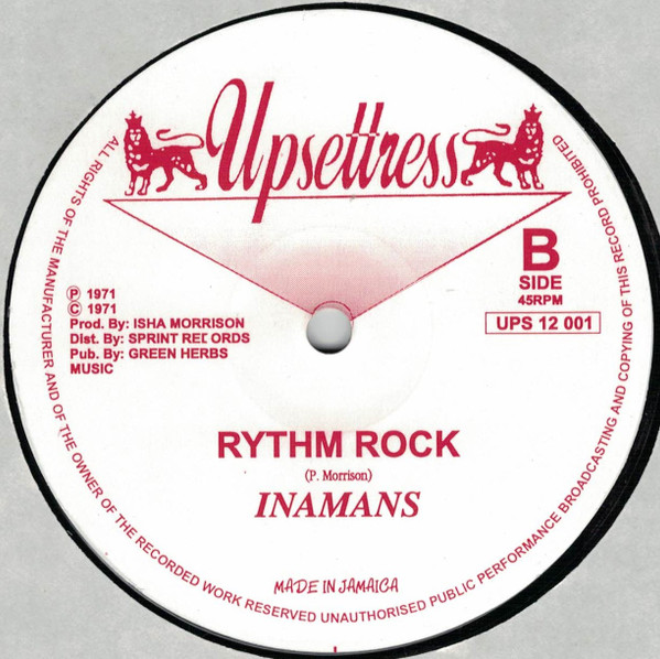 Winston Watson / Dillinger - Dispensation / Lion Rock | Upsettress (UPS 12 001) - 2